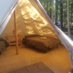 Glamping tents
